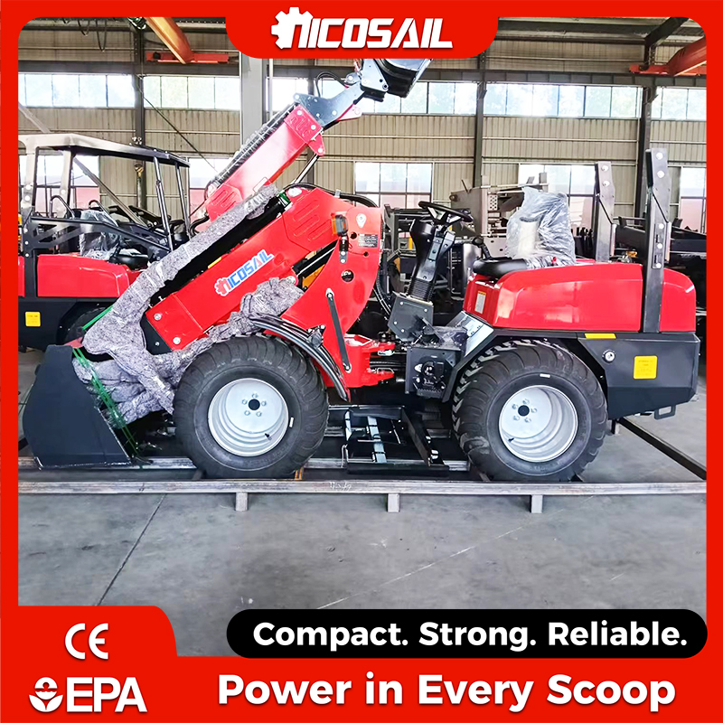 Heavy Equipment Certification - ISO9001 Telescopic Loader with Certification 3