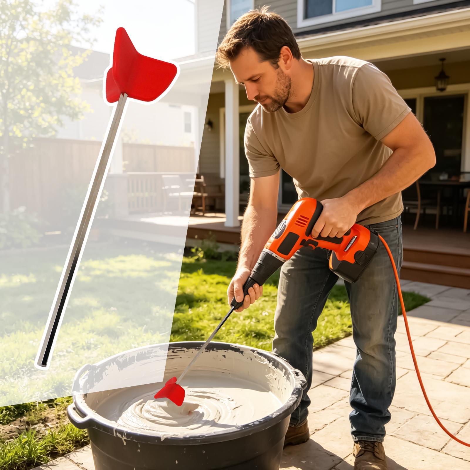 Heavy Equipment Mixer - Paint Stirrer for Drill Quick Heavy