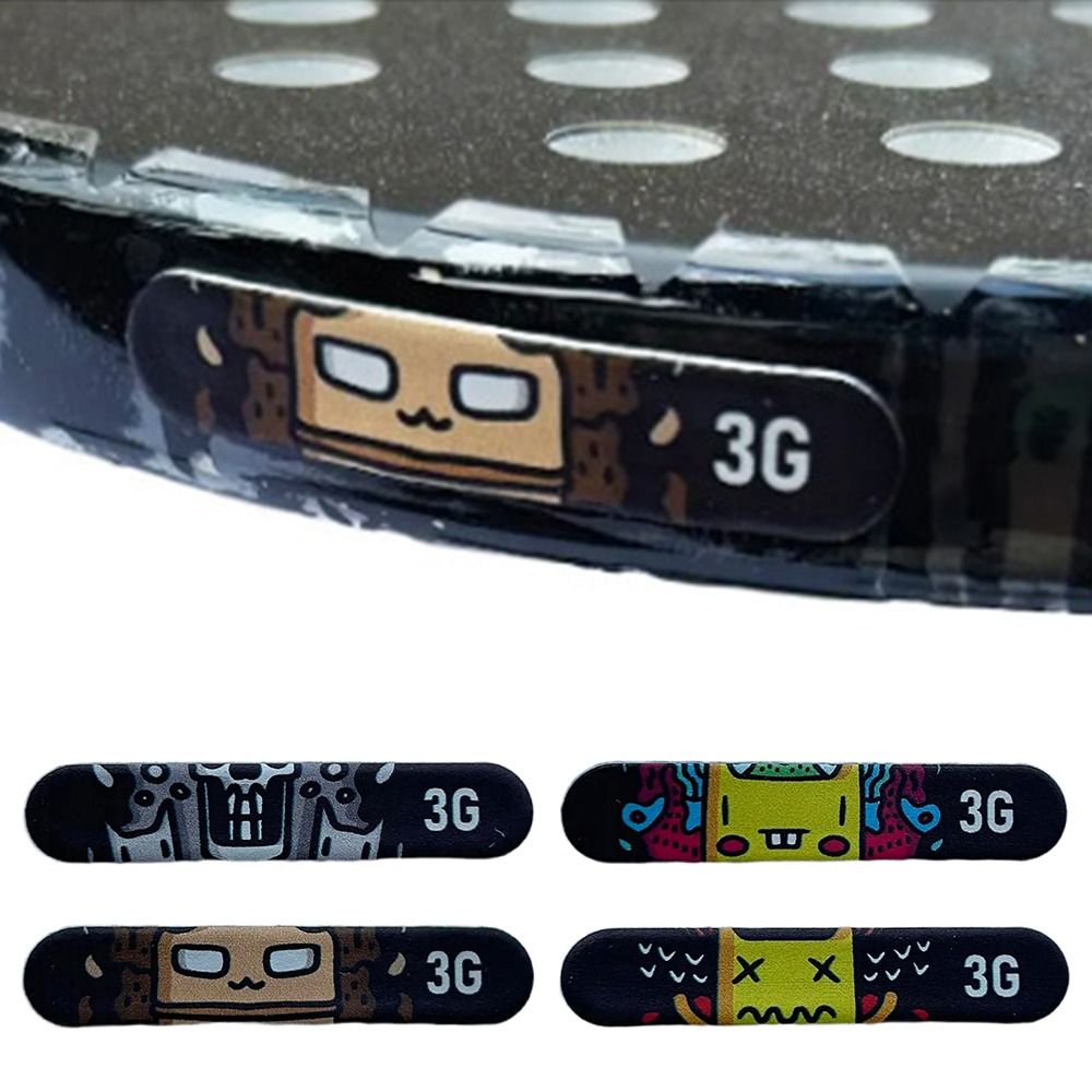6PCS Cartoon Tennis Racket Wei - Heavy Equipment Stickers のレビューと価格