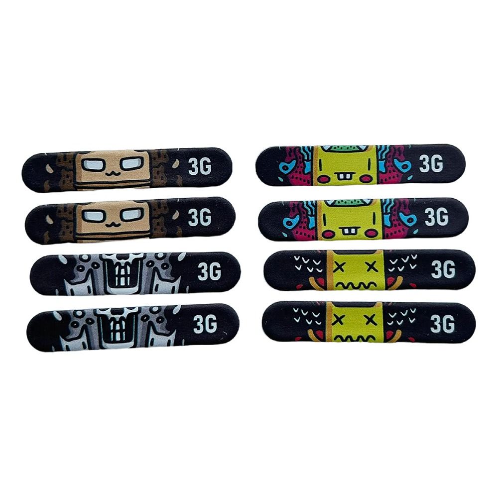6PCS Cartoon Tennis Racket Wei - Heavy Equipment Stickers のレビューと価格