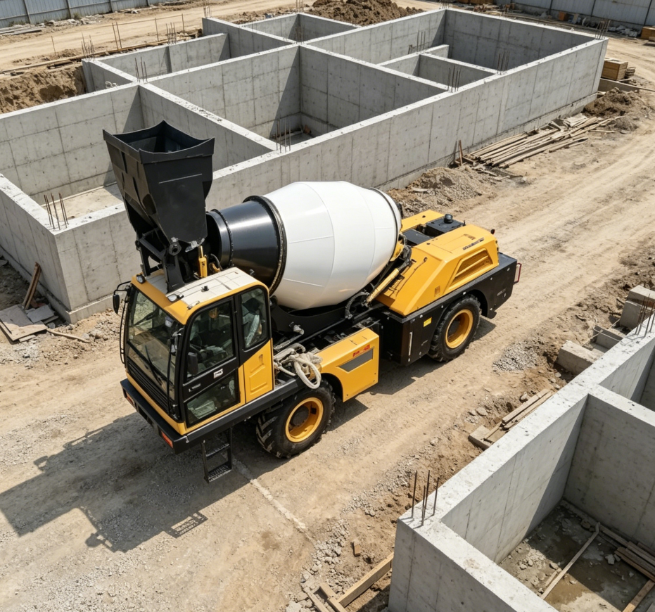 3.5m3 Heavy Duty Self Loading  - Heavy Equipment Mixer のレビューと価格