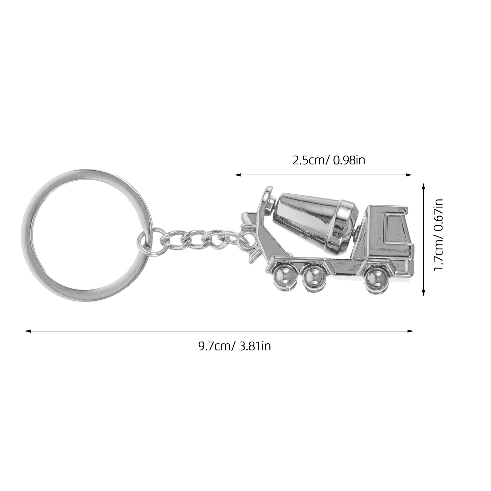 Alloy Concrete Mixer Truck Key - Heavy Equipment Mixer のレビューと価格